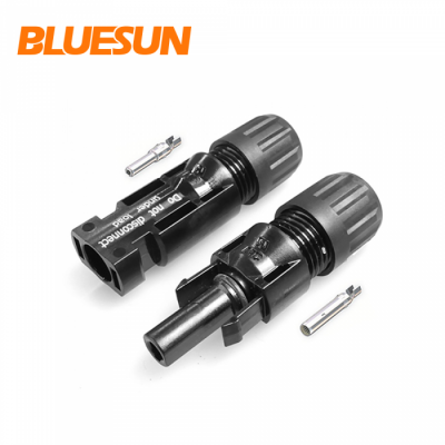 Bluesun Pv Connectors Dc Male And Female Solar Panel Connector For Solar Power Systems